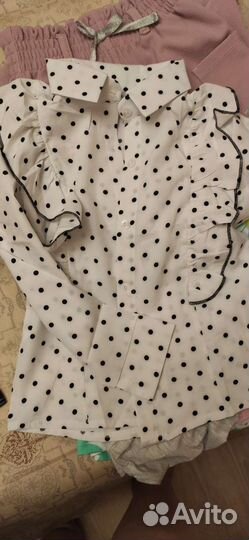 Блузка детская школьная новая 116рр