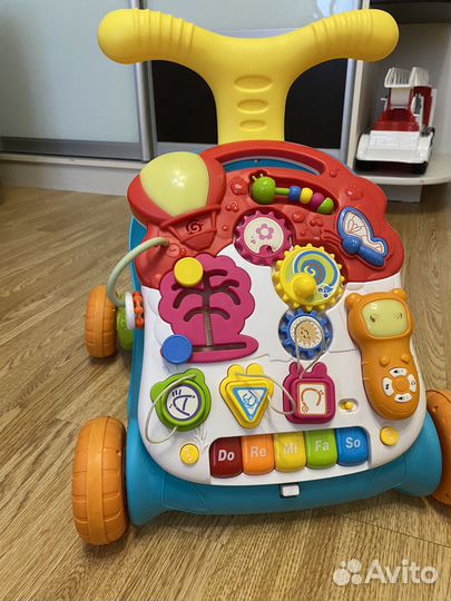 Ходунки Каталка толокар столик 3в1 Amarobaby