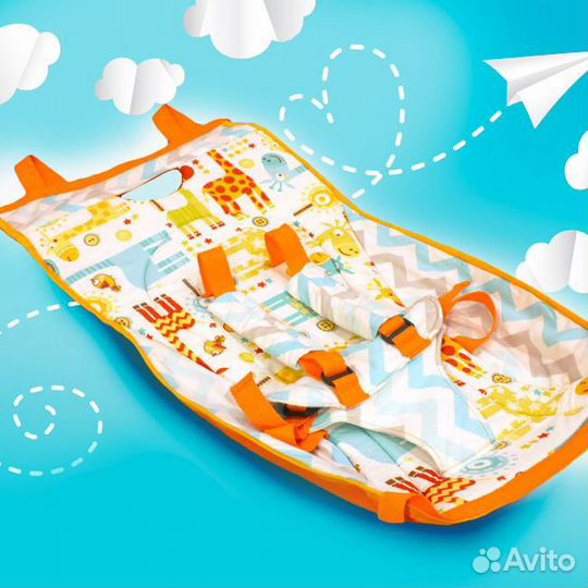 Авиагамак 3в1 для детей до 2х лет,для сидячих мест