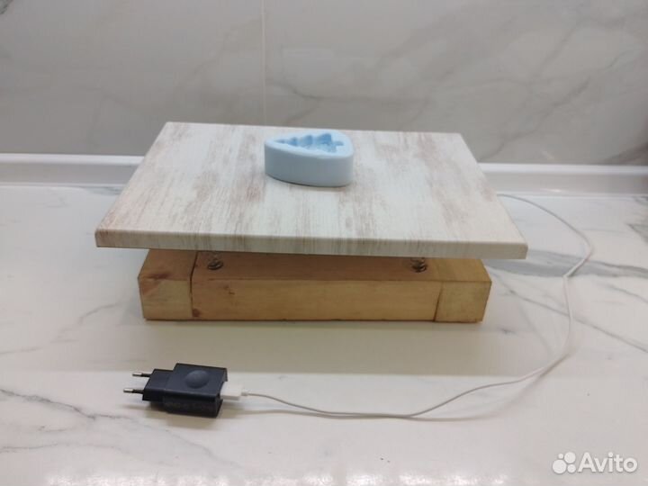 Вибростолик для мыла, свечей, гипса 38х27 см