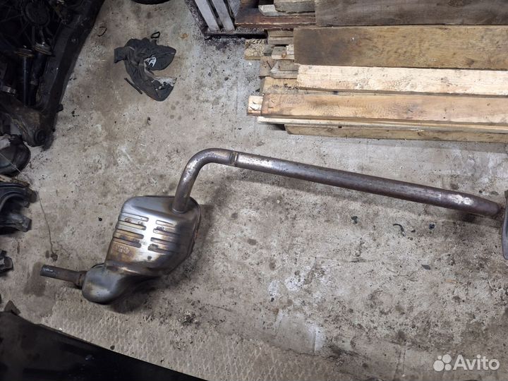 Глушитель volvo s60