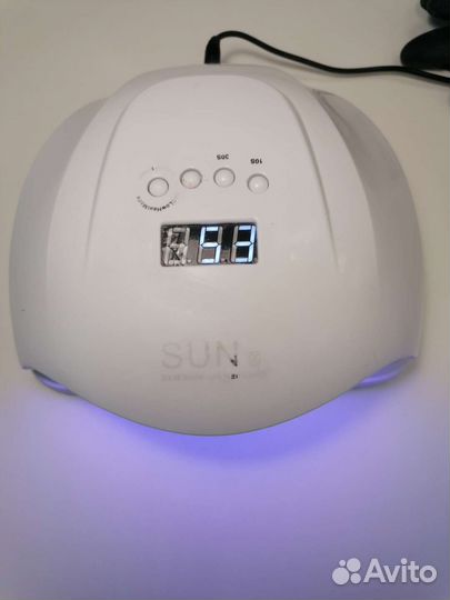 Лампа sun 54w для гель лака, геля