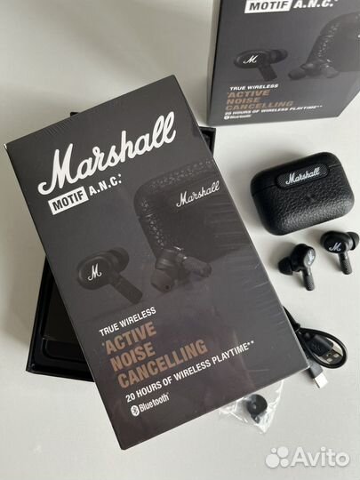 Наушники marshall motif anc