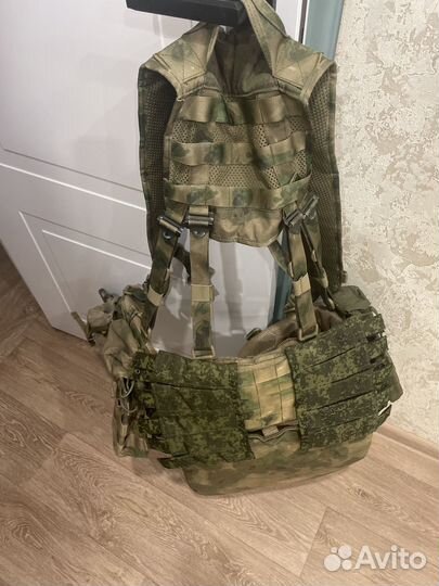 Тактический пояс и бронежилет ссо