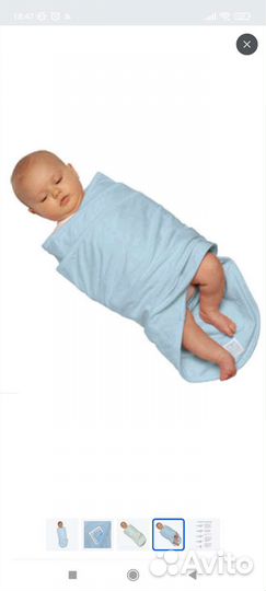 Miracle Blanket пеленка Red Castle