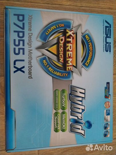 Материнская плата с процессором и памятью