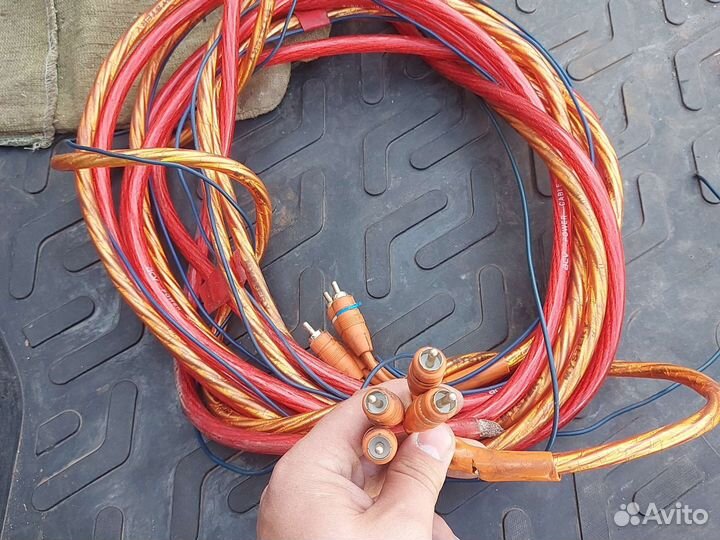 Провода под subwoofer
