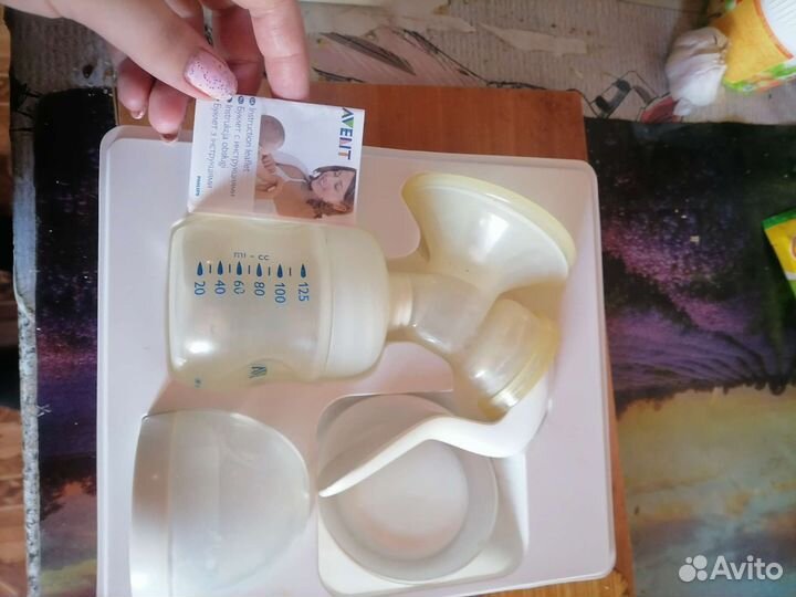 Молокоотсос avent ручной