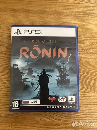Rise of the ronin ps5 диск