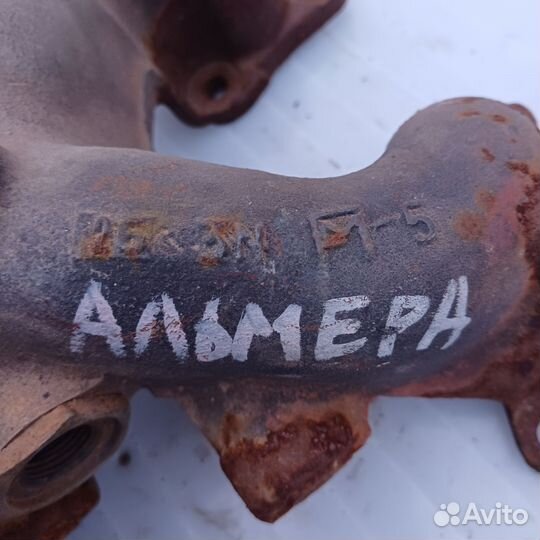 Колектор выпускной на Ниссан Алмера н16