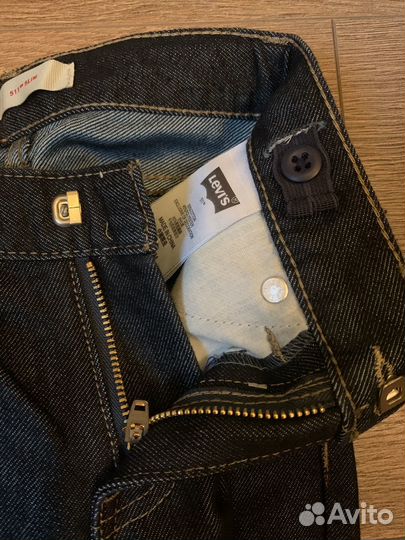 Новые Джинсы Levis 511 slim 4г