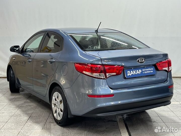 Kia Rio 1.6 МТ, 2016, 116 000 км