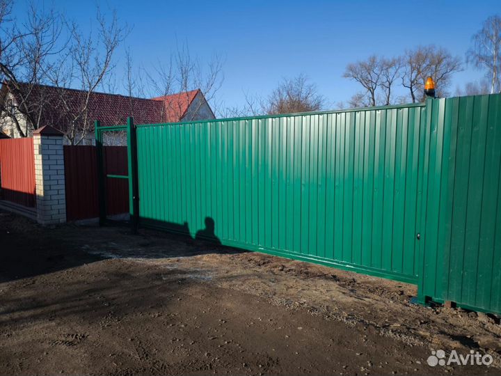 Каркас откатных ворот с доставкой