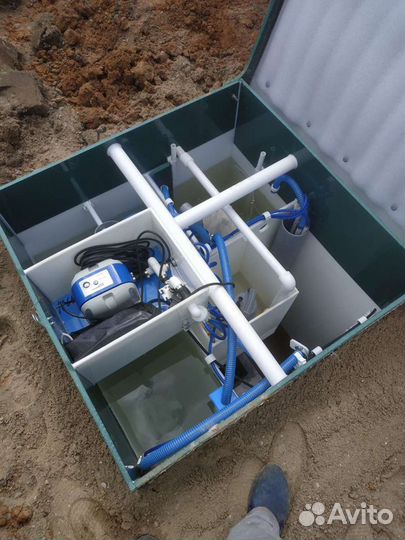 Обустройство скважин, монтаж септика астра топас