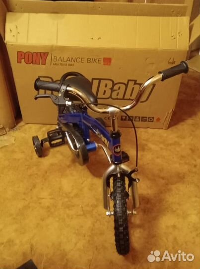 Детский беговел-велосипед royal baby pony (2 в 1)