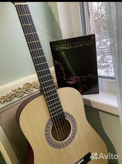 Акустическая гитара бу