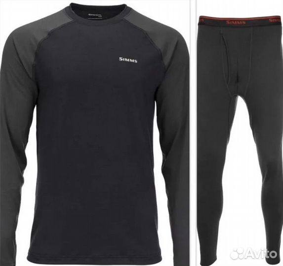 Термобелье Simms Lightweight Baselayer (Верх+Низ)