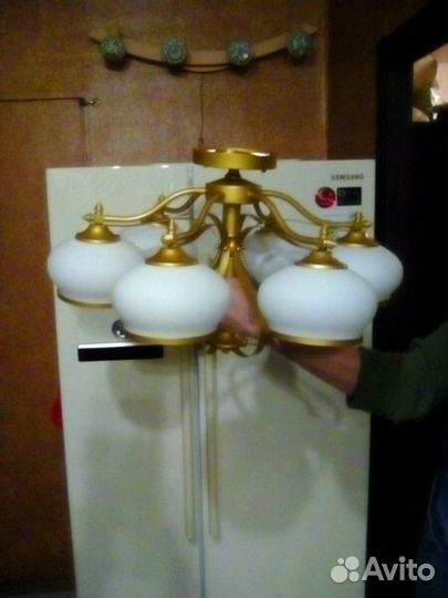 Люстра Новая 6х60 Е27 (Польша)