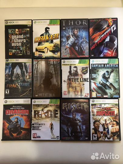 Игры на xbox 360 диски