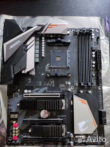 Gigabyte B450 aorus PRO купить в Королеве | Электроника | Авито