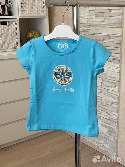 Футболка для девочки Cherubino cskg 63559-4 (122)