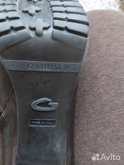 Сапоги натуральная кожа Alberto Guardiani