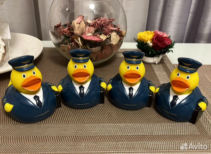 Резиновая уточка пилот. Новая