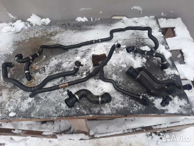 Патрубки системы охлаждения бмв Е60 Е61 N52 M54