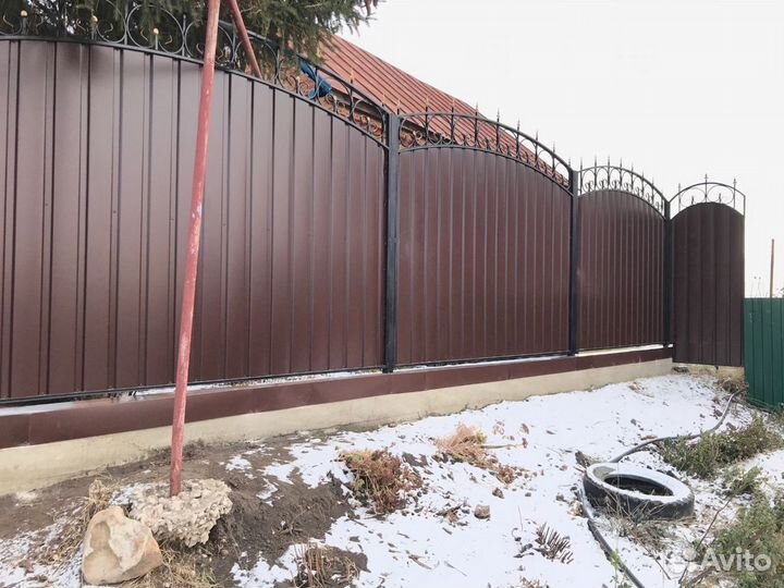 Забор кованый. От производителя, под ключ