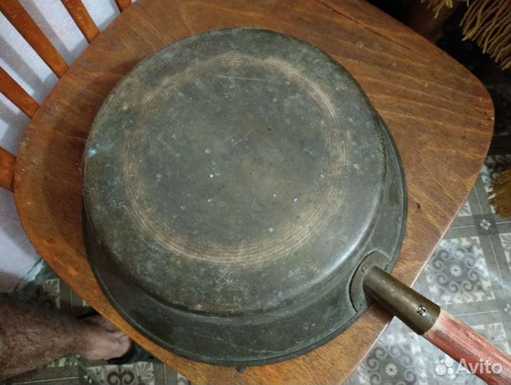 Латунный тазик для варки варенья