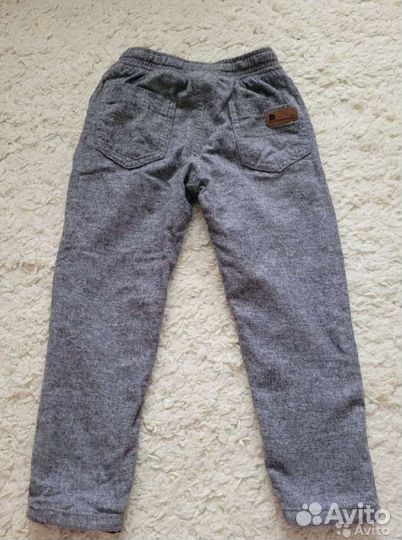 Брюки next утеплённые на мальчика 110