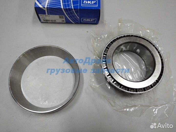 Подшипник ступицы грузовиков Ман Даф 75x125x37 мм