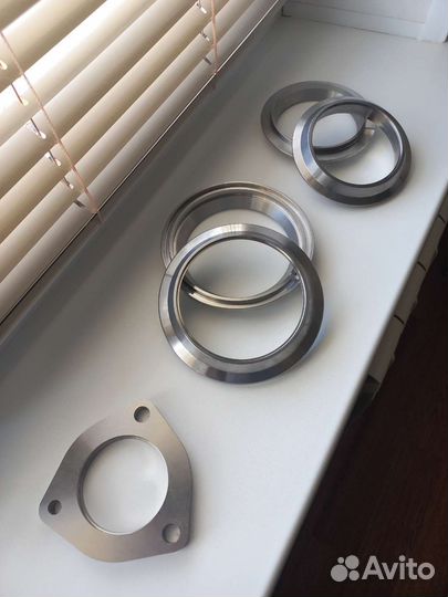 Фланцы на турбину BMW, Gen3, даунпайп, нержавейка