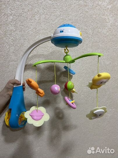 Мобиль на кроватку музыкальный