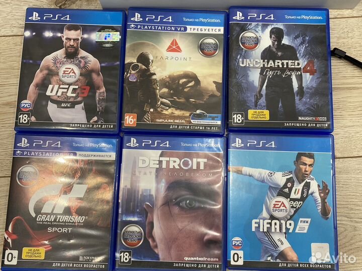 Sony PS4 pro 500Gb+ VR шлем