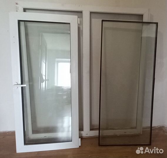 Балконная дверь с окном бу