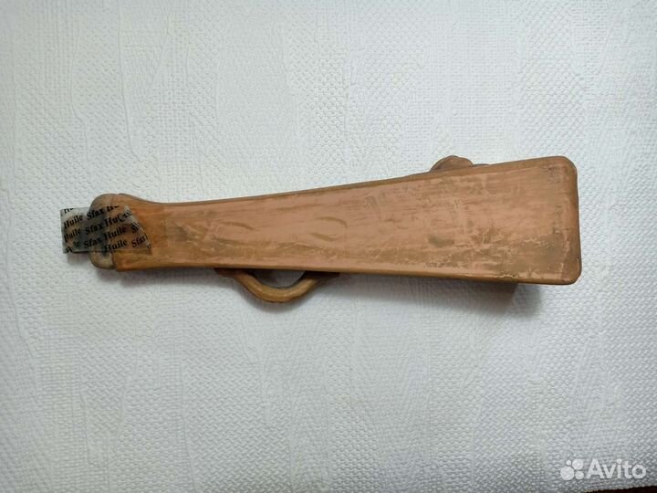 Глиняный кувшин с крышкой новый