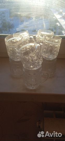 Хрустальные кружки