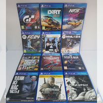 Диски ps 4 гта 5,ufc 4,паук, fifa 24,23,22, Nfs