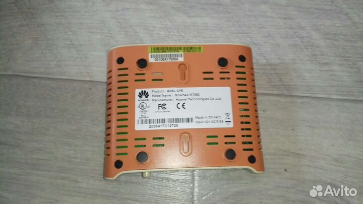 Adsl модем Huawei SmartAX MT880