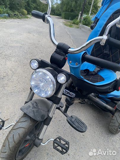 Велосипед с ручкой