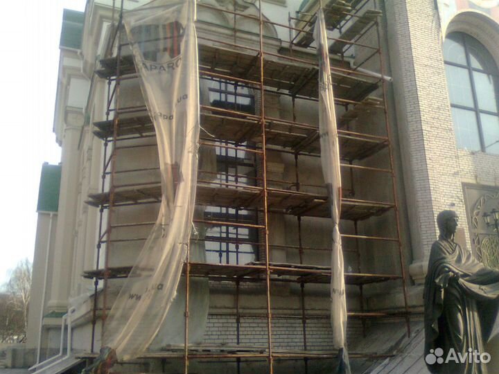 Аренда строительных лесов вышки туры Фасадные леса