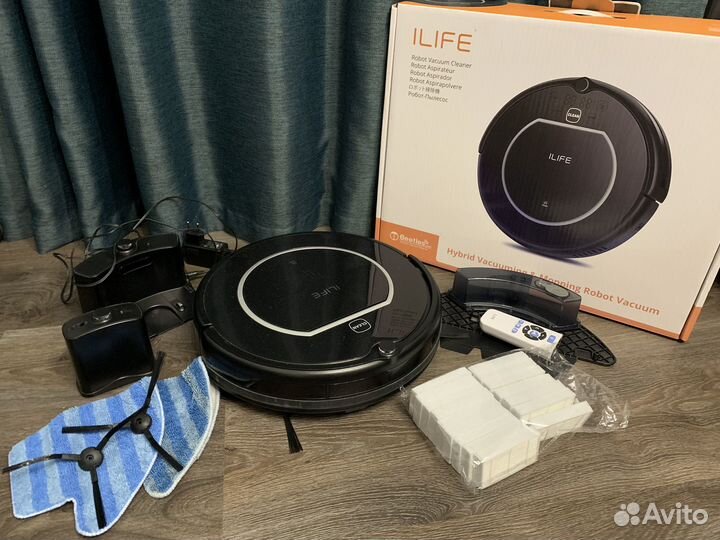 Моющий робот пылесос iLife V55 Pro