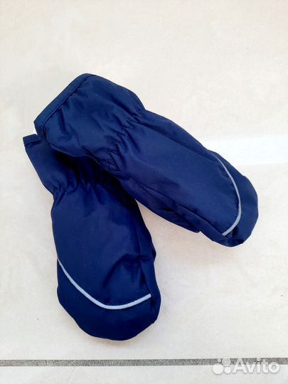 Варежки-краги непромокаемые на 1,5-2 года