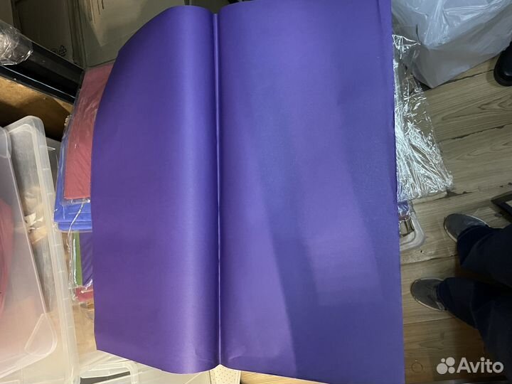 Бумага крафт цветная (листы)