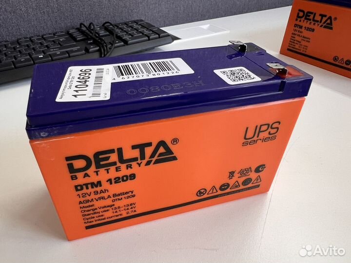 Аккумуляторная батарея для ибп Delta DTM 1209
