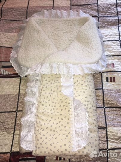 Конверт-одеяло для новорождённых