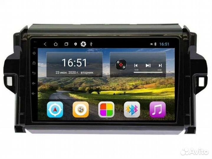 Магнитола Toyota Hilux/Fortuner 2015+ Android