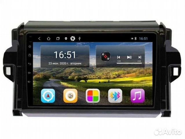 Магнитола Toyota Hilux/Fortuner 2015+ Android