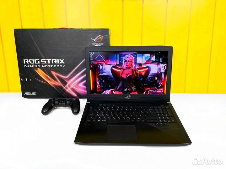 Игровой ноутбук Asus на GeForce GTX